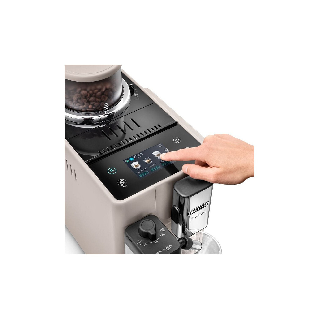 DeLonghi Kaffeemaschine Rivelia beige — Buy in Cyprus with Fast Delivery