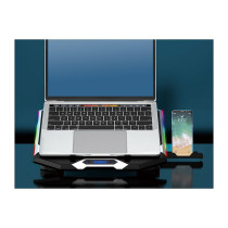 CONCEPTRONIC 6-Fan USB-A2.0 Laptop-Kühlpad 30Kg RGB 17' sw — Buy in Cyprus with Fast Delivery