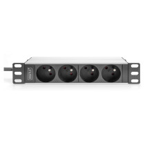 DIGITUS PDU 1U 4xCEE7 5 FR-Ausgänge 230V 16A schwarz — Buy in Cyprus with Fast Delivery