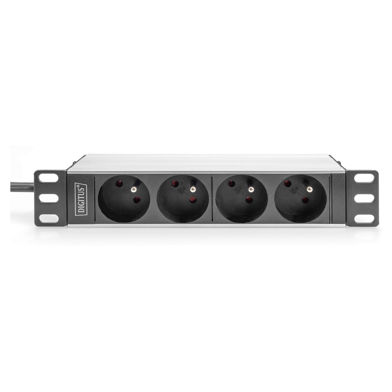 DIGITUS PDU 1U 4xCEE7 5 FR-Ausgänge 230V 16A schwarz — Buy in Cyprus with Fast Delivery