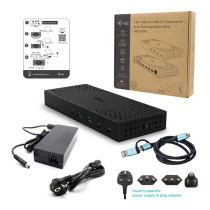 D I-TEC USB-C Thunderbolt 14-in-1 PD 100W DockingStation — Buy in Cyprus with Fast Delivery