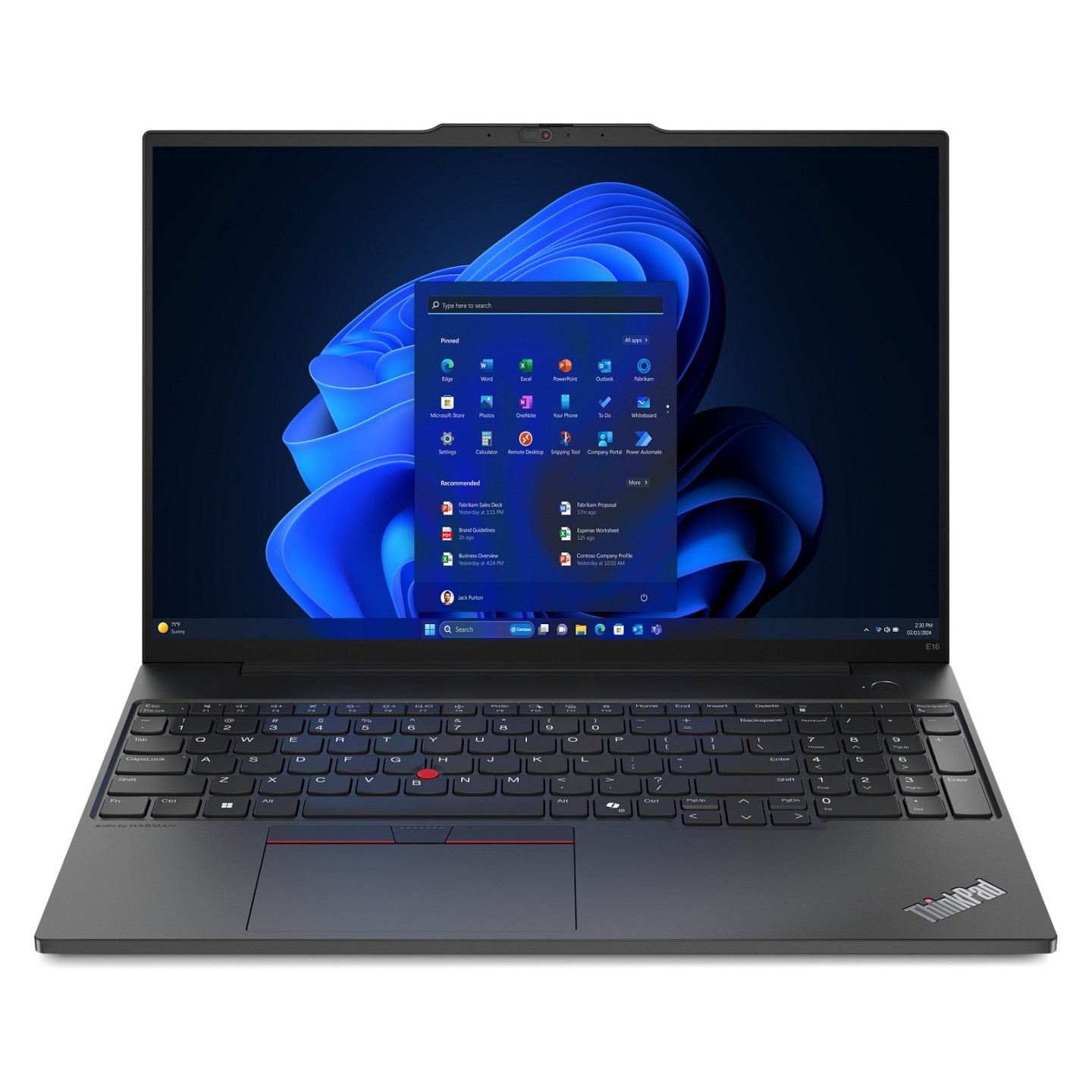 Lenovo ThinkPad E16 Gen 2 AMD Ryzen 7 7735HS 32GB 1TB 16" WUXGA Win11 Pro (Boxed) — Buy in Cyprus with Fast Delivery