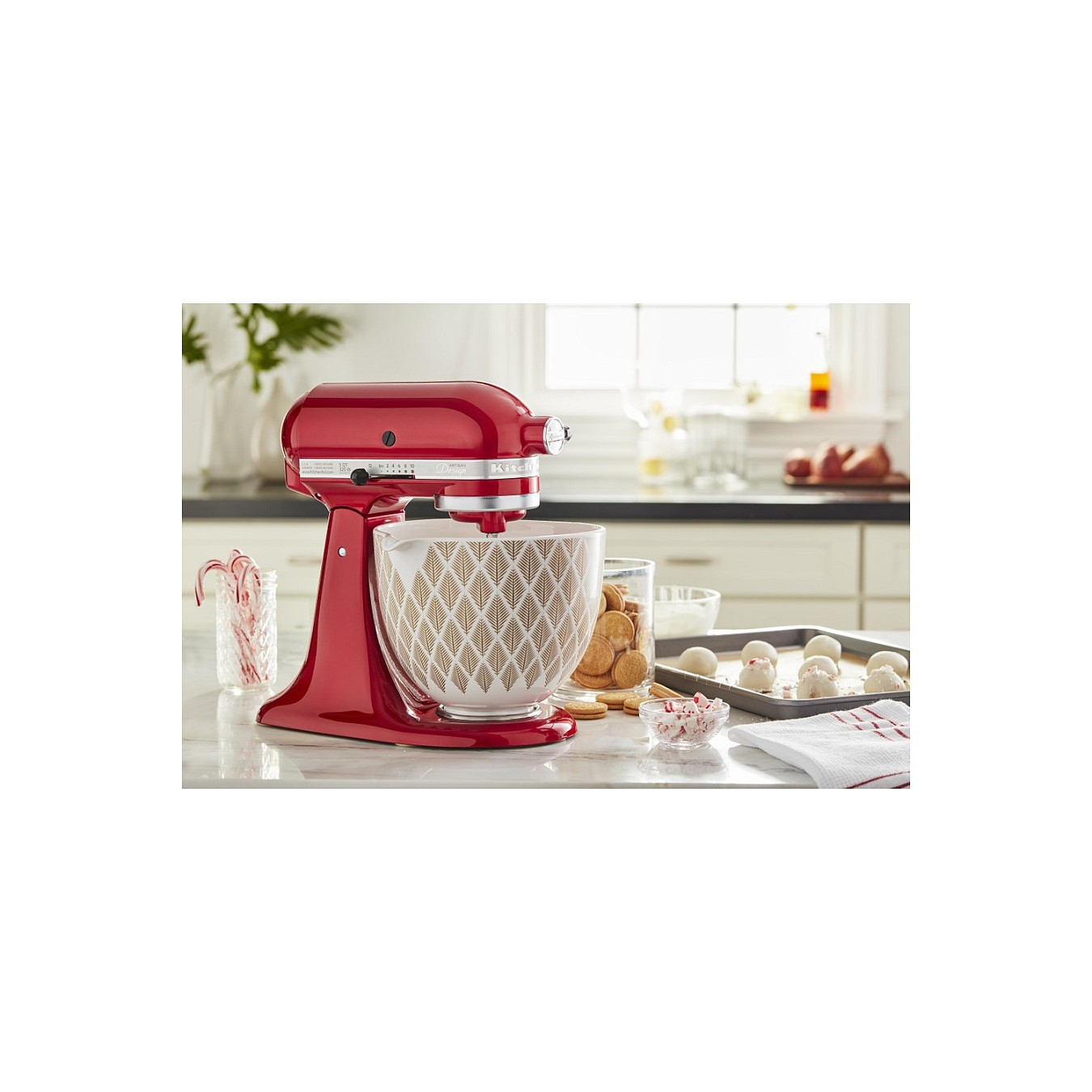 KitchenAid Küchenmaschine 300W - 5KSM175PSEAC Artisan rot — Buy in Cyprus with Fast Delivery