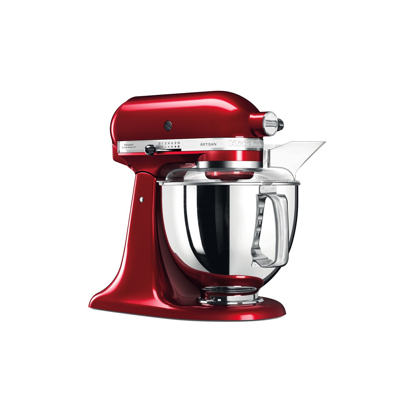 KitchenAid Küchenmaschine 300W - 5KSM175PSEAC Artisan rot — Buy in Cyprus with Fast Delivery