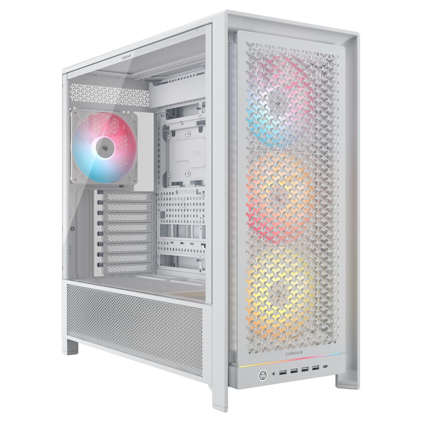 CORSAIR Frame 5000D RS ARGB Weiß Midi Tower ATX Gaming Gehäuse — Buy in Cyprus with Fast Delivery