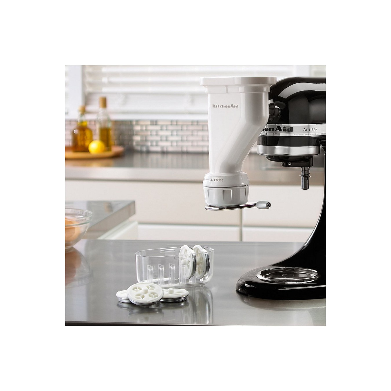 KitchenAid Küchenmaschine Zubehör Röhrennudelvorsatz — Buy in Cyprus with Fast Delivery
