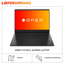 HP Omen 17-db1071ng Gaming Notebook 43.9 cm (17.3'') — Buy in Cyprus with Fast Delivery