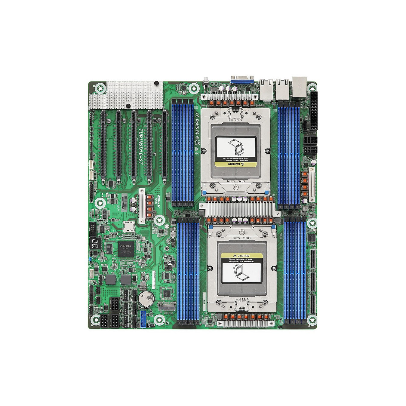 ASRock Mainboard TURIN2D16-2T EEB Dual Sockel SP5 Single — Buy in Cyprus with Fast Delivery
