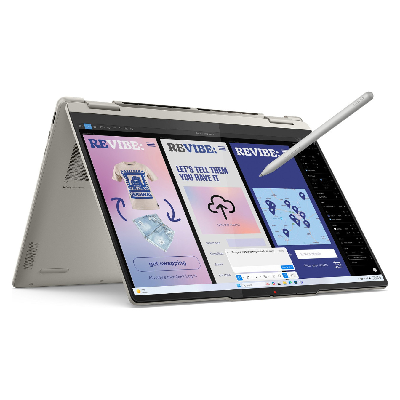 Lenovo Yoga 7i 2-in-1 14ILL10 14' WUXGA OLED Core Ultra 5 226V 16GB 1TB SSD Win11 inkl. Stift