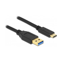 Delock USB-Kabel - USB Typ A (M) bis USB-C (M) 2M Black — Buy in Cyprus with Fast Delivery