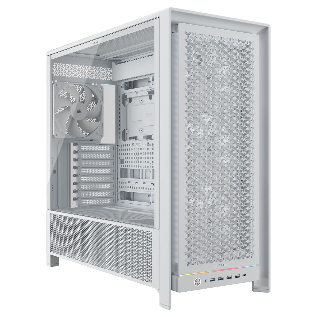 CORSAIR Frame 5000D RS Weiß Midi Tower ATX Gaming Gehäuse — Buy in Cyprus with Fast Delivery