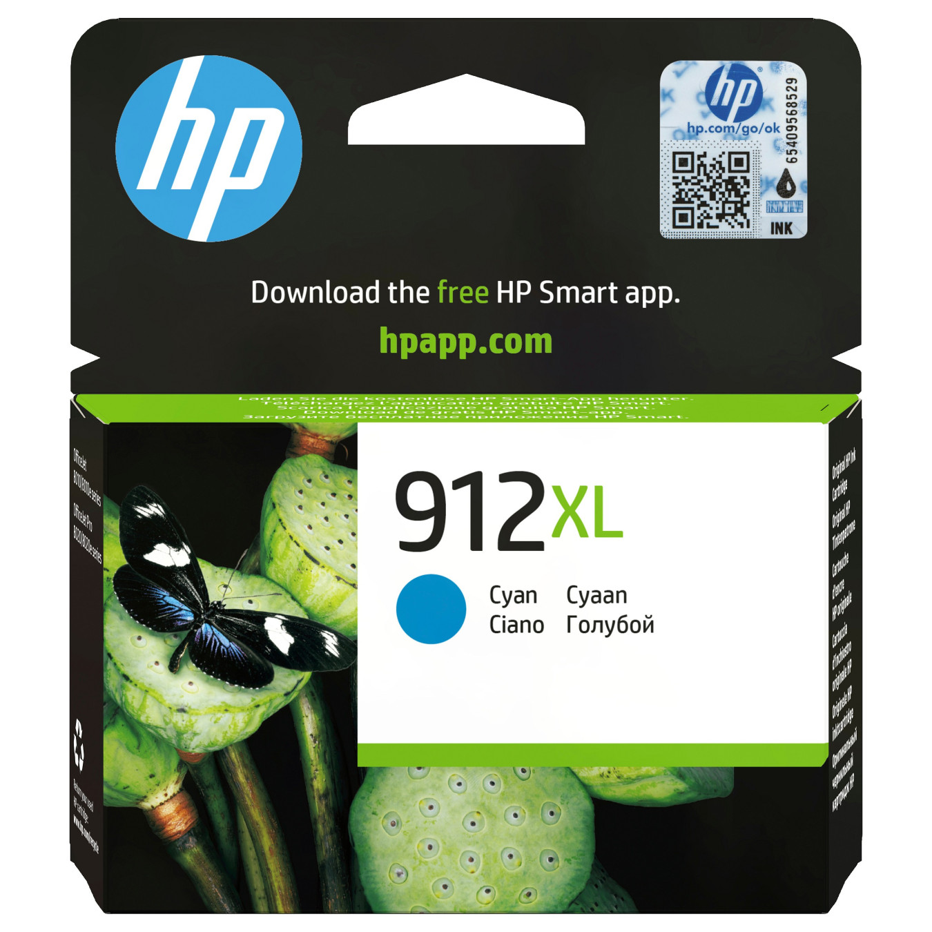 HP 912XL High Yield Cyan Ink — Buy in Cyprus with Fast Delivery