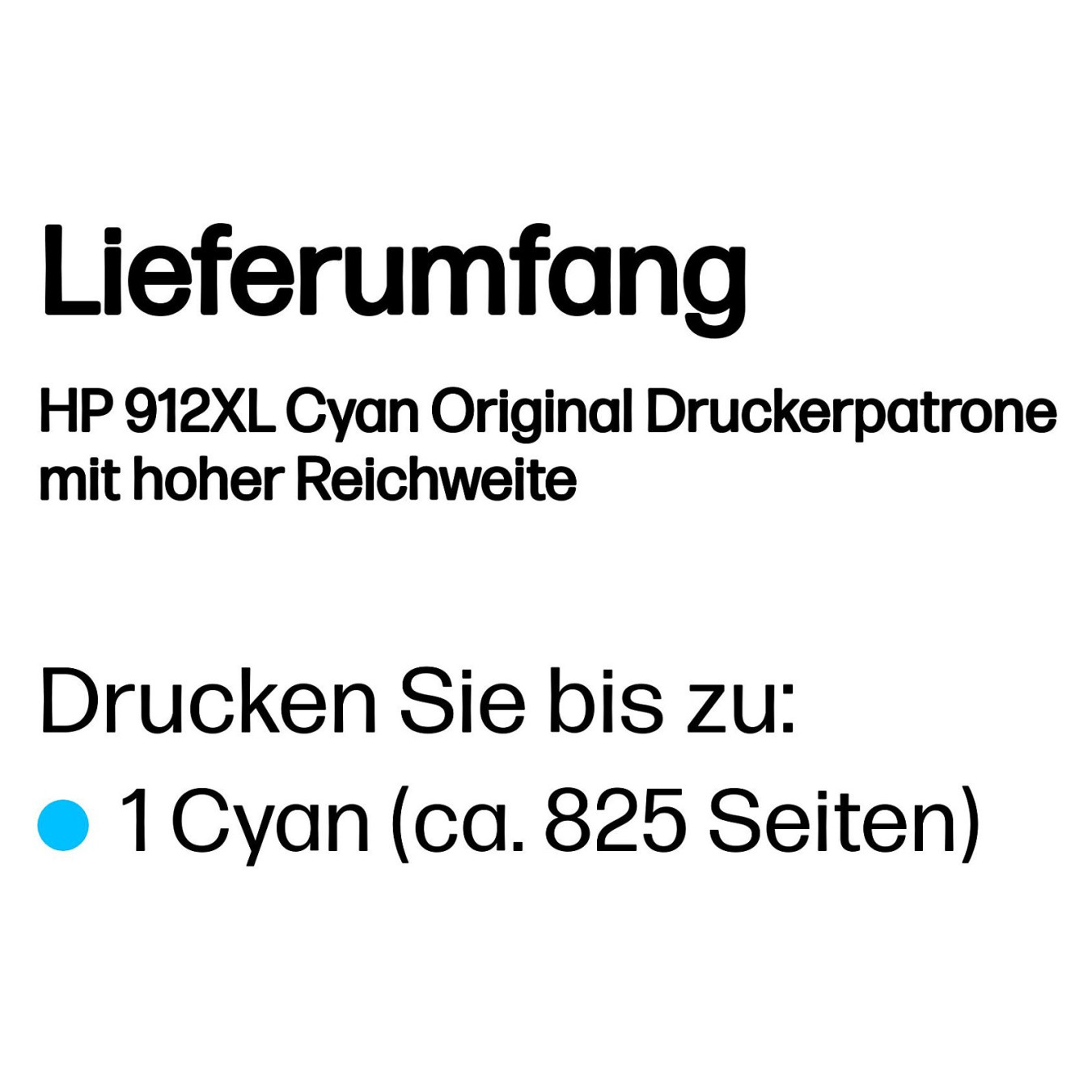 HP 912XL High Yield Cyan Ink — Buy in Cyprus with Fast Delivery
