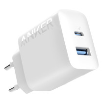 Anker 312 Charger 20W 1 x USB-C 1 x USB-A white — Buy in Cyprus with Fast Delivery