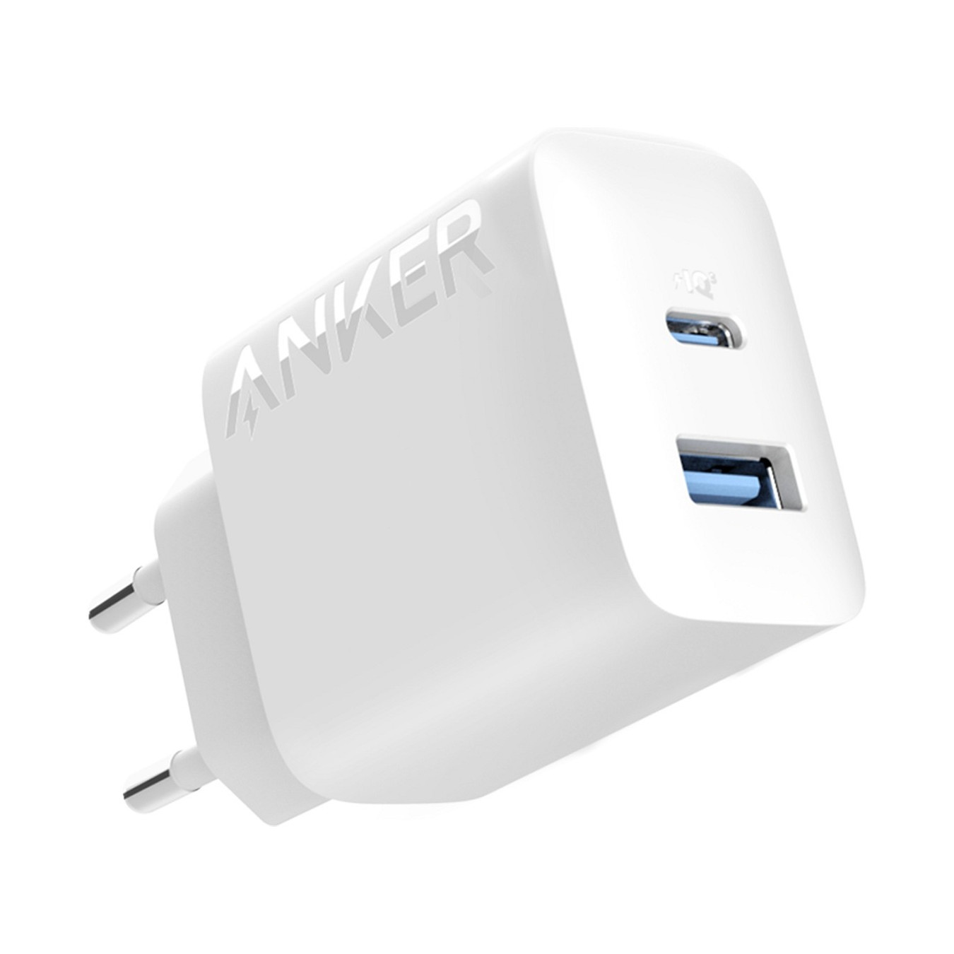 Anker 312 Charger 20W 1 x USB-C 1 x USB-A white — Buy in Cyprus with Fast Delivery