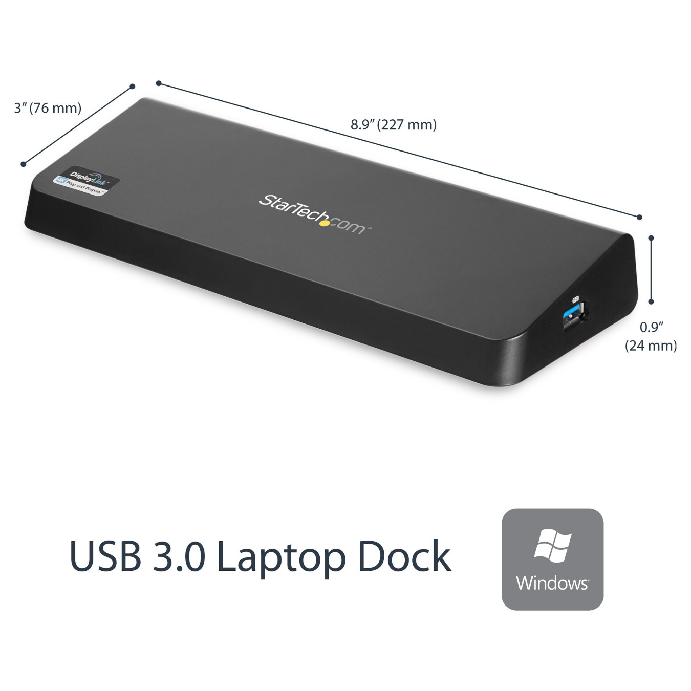 D StarTech USB3 4K LAPTOP DOCKING STATION — Buy in Cyprus with Fast Delivery