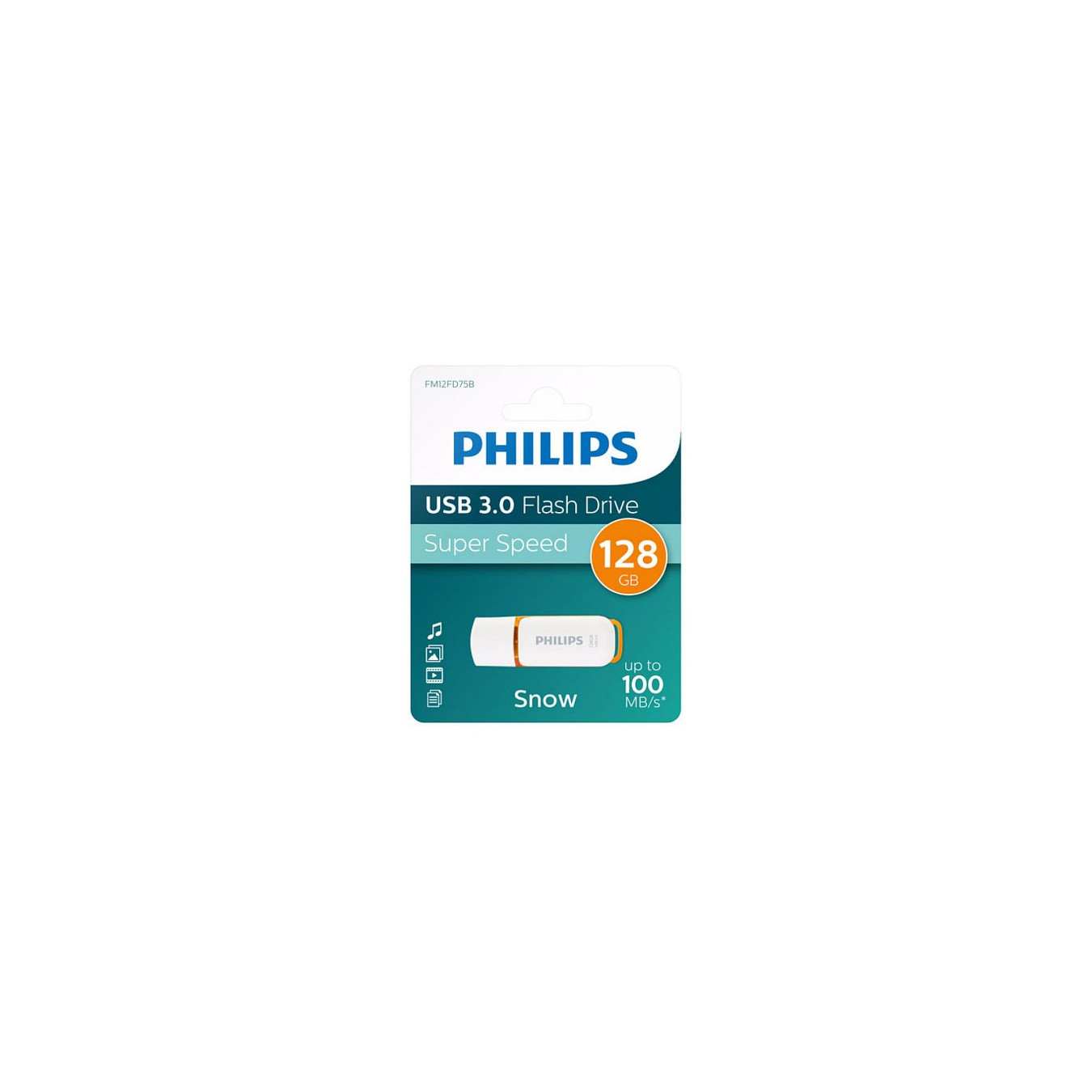 STICK Philips USB 3.0 128GB Snow Edition Sunrise Orange — Buy in Cyprus with Fast Delivery