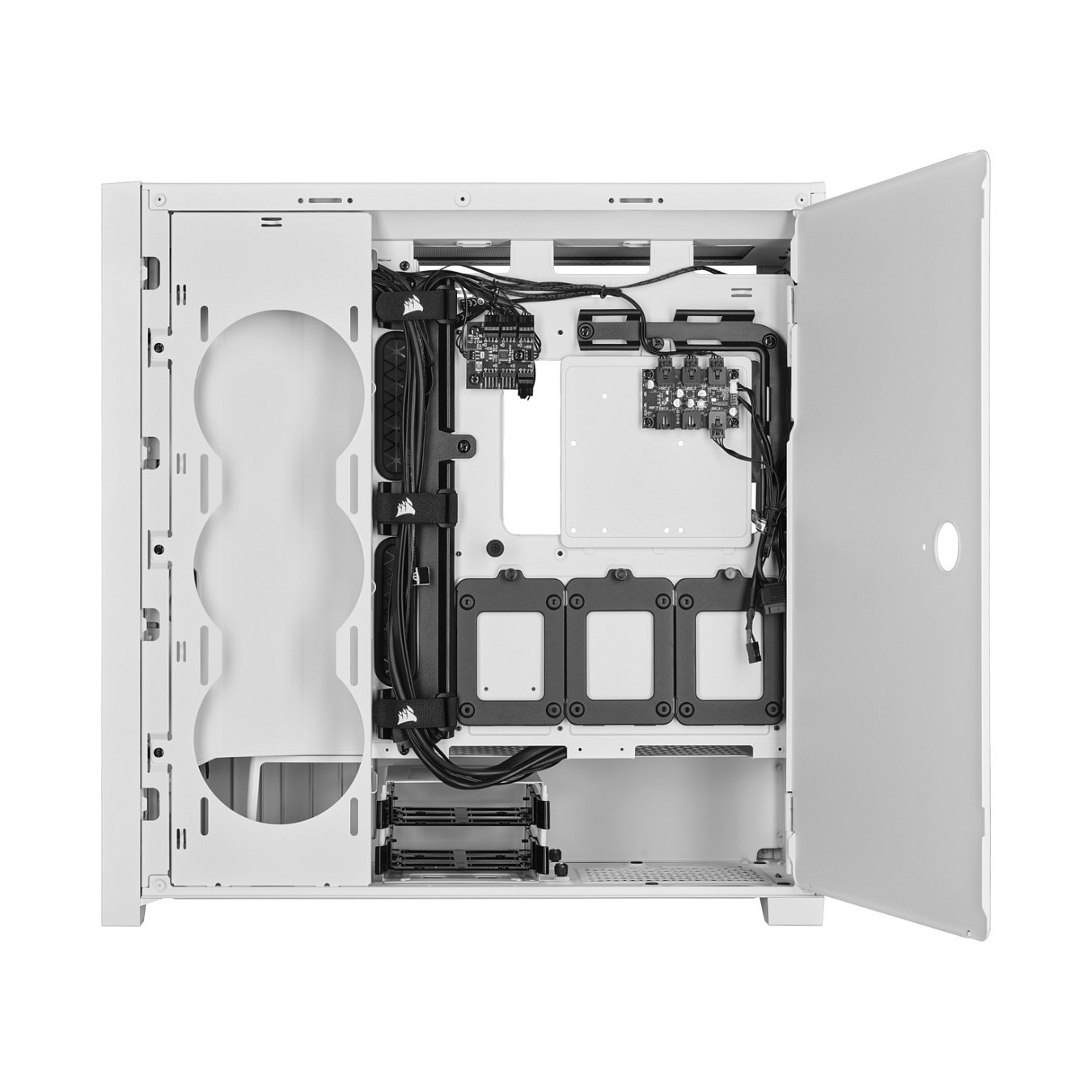 Corsair iCUE 5000X RGB QL Edition Mid-Tower ATX Gaming Gehäuse weiß — Buy in Cyprus with Fast Delivery