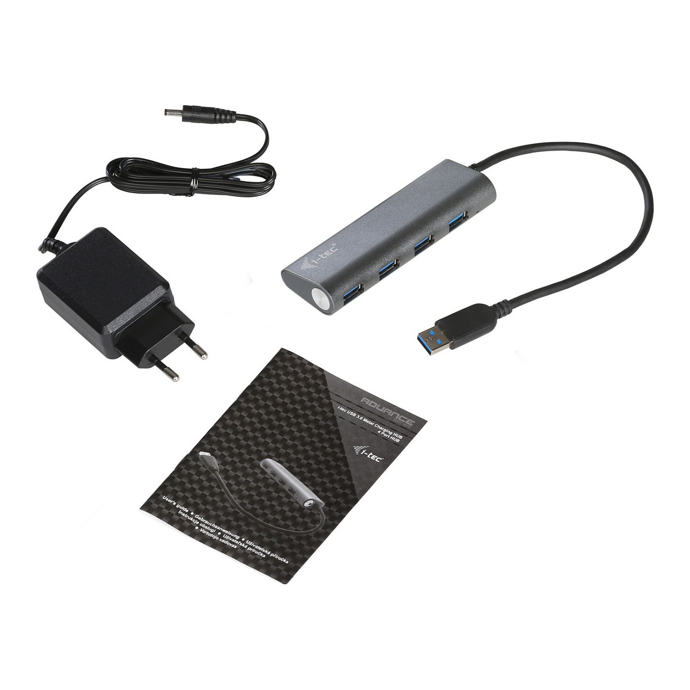 D I-TEC USB 3.0 Metal Charging HUB [4x USB Ladeport] — Buy in Cyprus with Fast Delivery