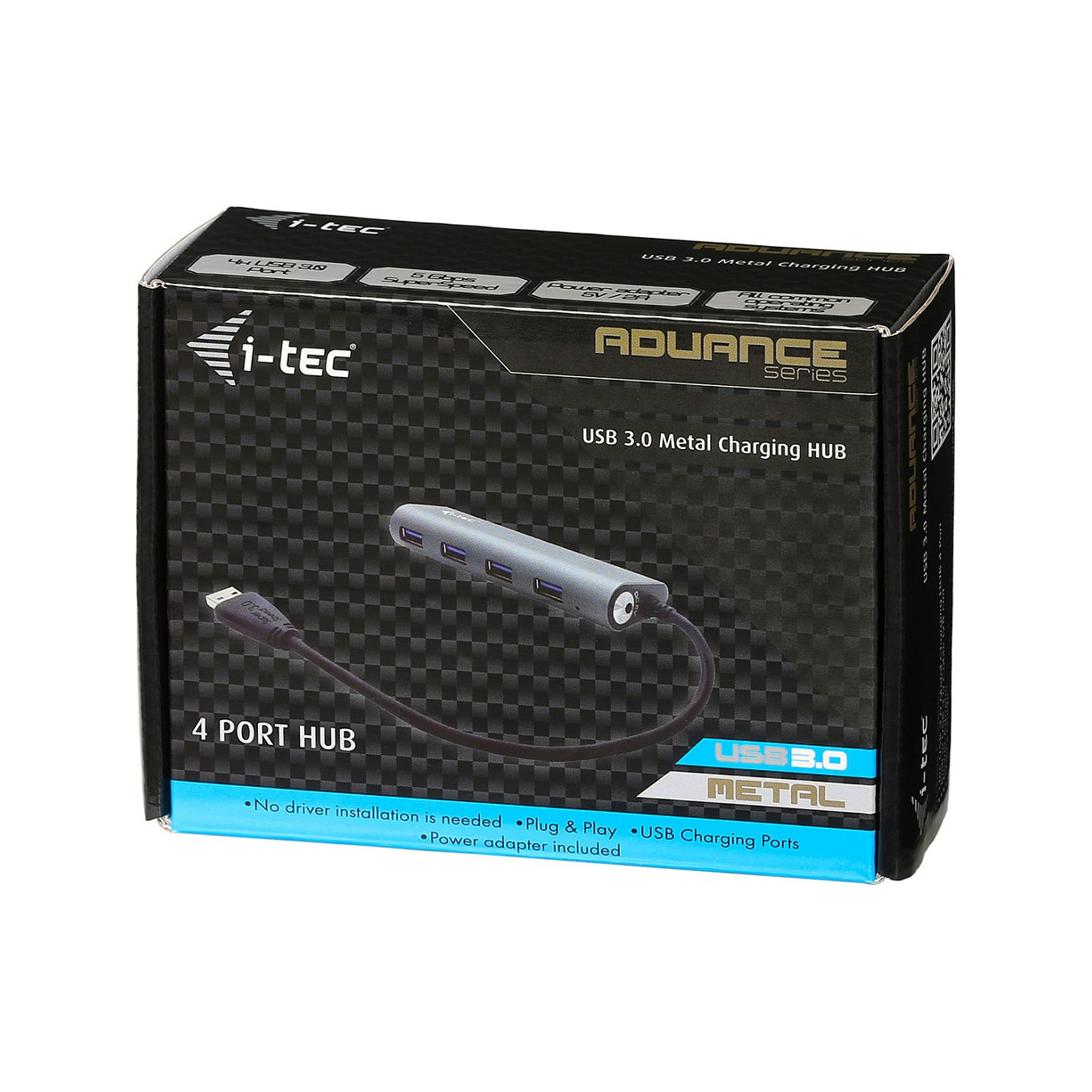 D I-TEC USB 3.0 Metal Charging HUB [4x USB Ladeport] — Buy in Cyprus with Fast Delivery