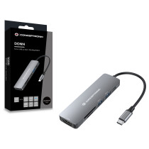 CONCEPTRONIC 6-1 Dock USB-C- to HDMI 2xUSB-A SD TF + 15cm gr — Buy in Cyprus with Fast Delivery
