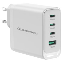 CONCEPTRONIC Ladegerät 4Port GaN 3xUSB-C 1xA100WPD3.0 PPS ws — Buy in Cyprus with Fast Delivery