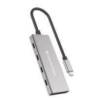 CONCEPTRONIC 4-1 Dock USB-C- to 3xUSB-C 100WPD 25cm gr — Buy in Cyprus with Fast Delivery