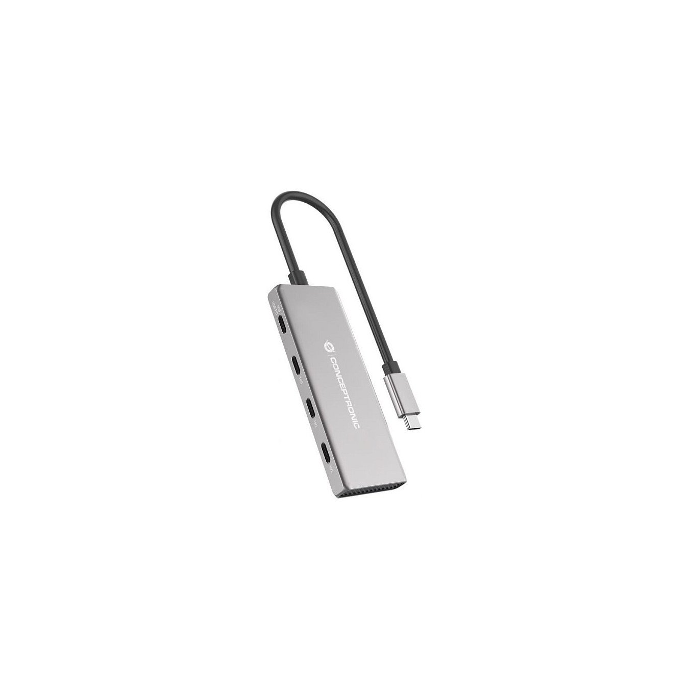 CONCEPTRONIC 4-1 Dock USB-C- to 3xUSB-C 100WPD 25cm gr — Buy in Cyprus with Fast Delivery
