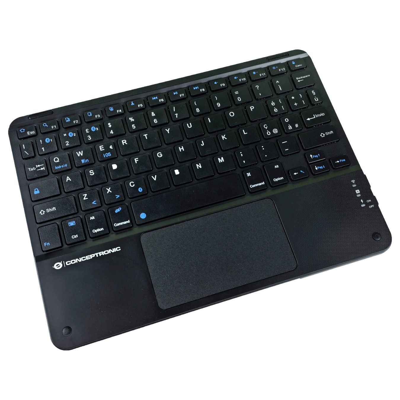 CONCEPTRONIC Wireless Tastatur. Layout italien. 10' schwarz — Buy in Cyprus with Fast Delivery