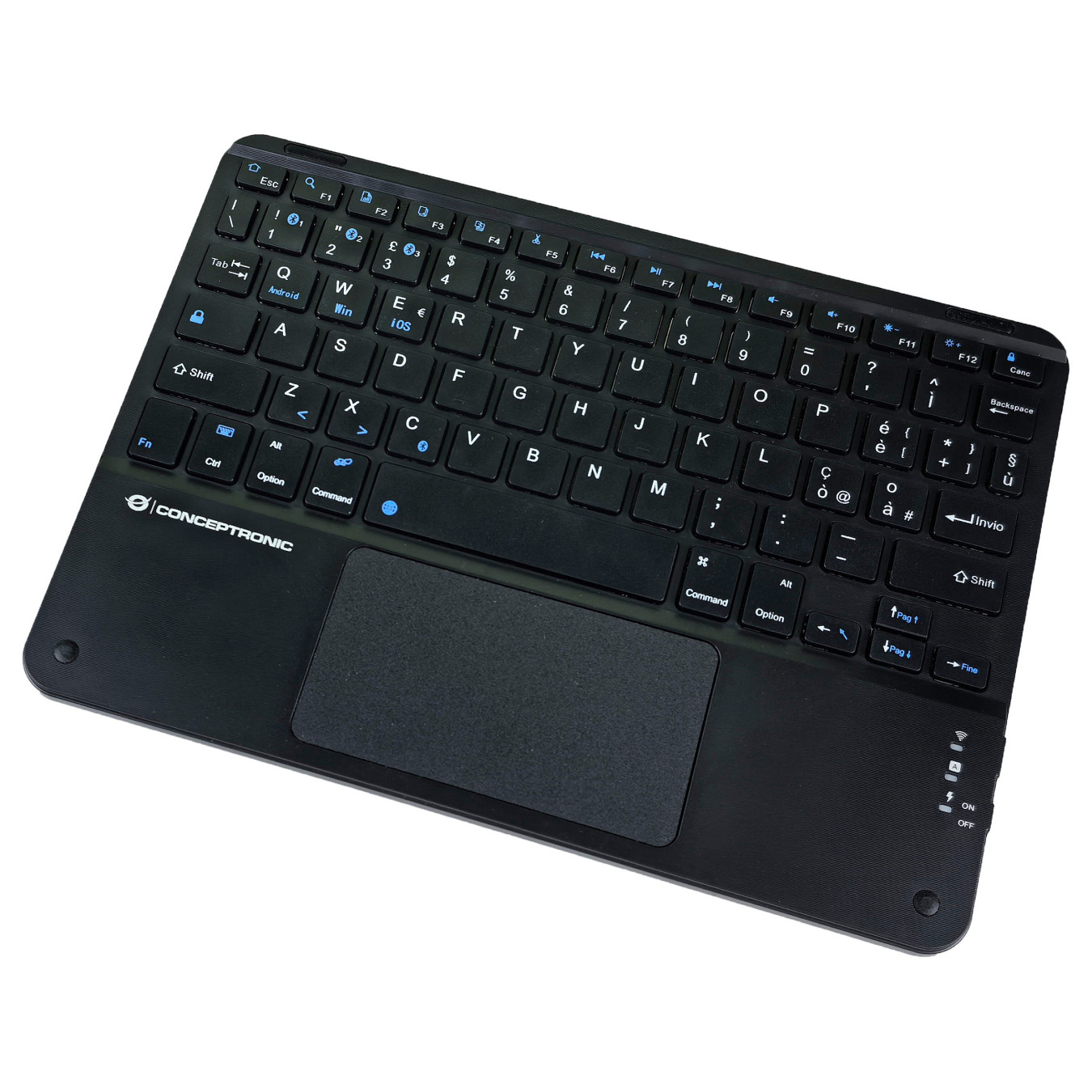 CONCEPTRONIC Wireless Tastatur. Layout italien. 10' schwarz — Buy in Cyprus with Fast Delivery