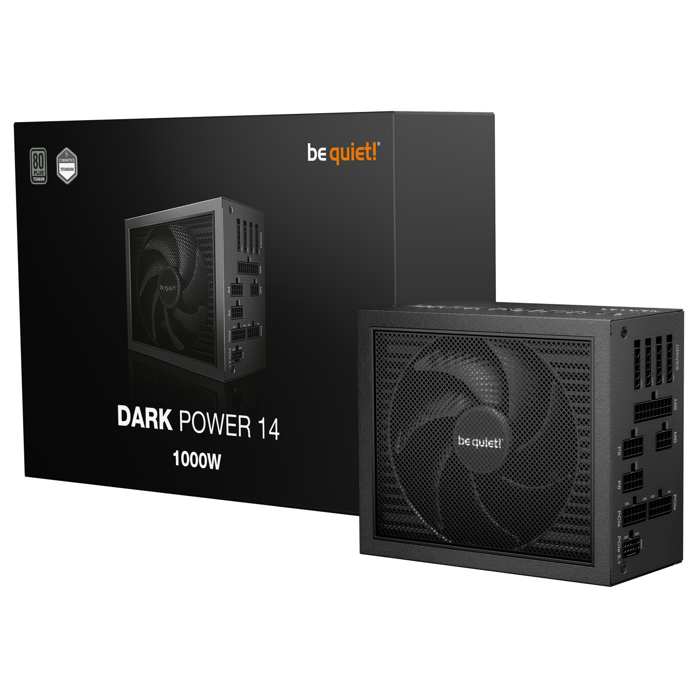 be quiet! Dark Power 14 1000W 80+ Titanium ATX 3.1 Fully Modular PSU (Boxed) — Buy in Cyprus with Fast Delivery