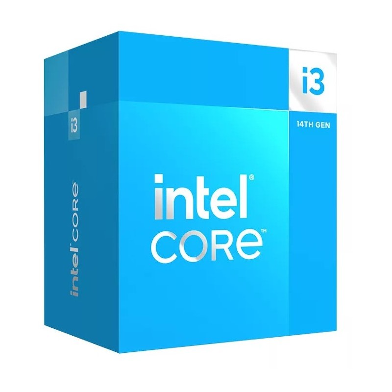 Buy Intel Core i3 - i3-14100F - LGA1700, 4C/8T 3.5–4.7GHz, DDR4/DDR5, PCIe 5.0... in Cyprus, Nicosia, Limassol, Larnaka, Pafos