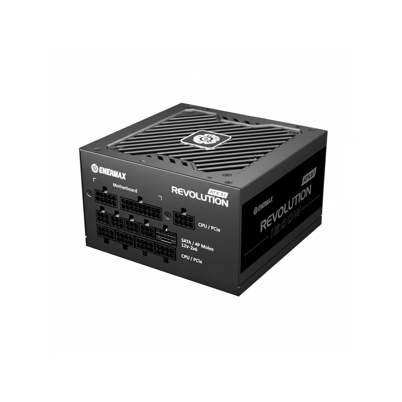 1200W Enermax Power Supply Revolution3 80+ Gold Black ATX3.1 — Buy in Cyprus with Fast Delivery
