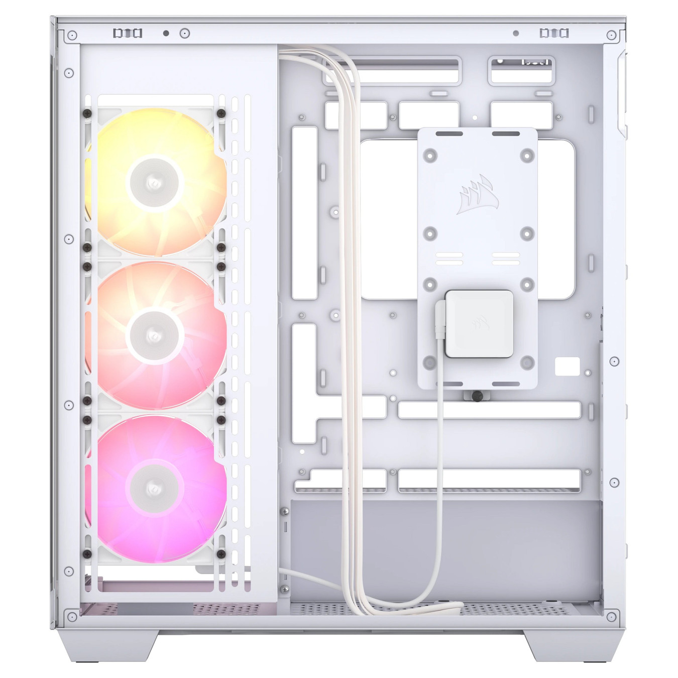 Corsair 3500X LINK RGB weiß Midi Tower ATX Gaming Gehäuse — Buy in Cyprus with Fast Delivery
