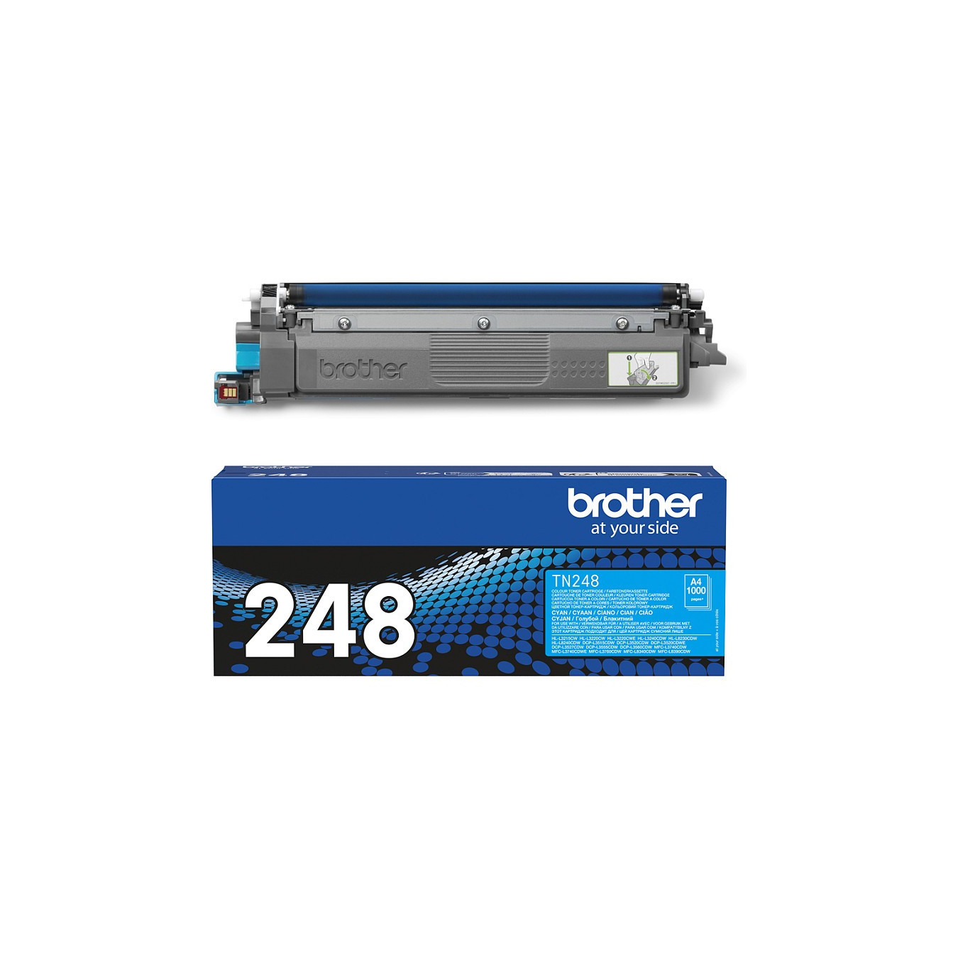 Brother Toner TN-248C Cyan bis zu 1.000 Seiten ISO IEC 19798 — Buy in Cyprus with Fast Delivery