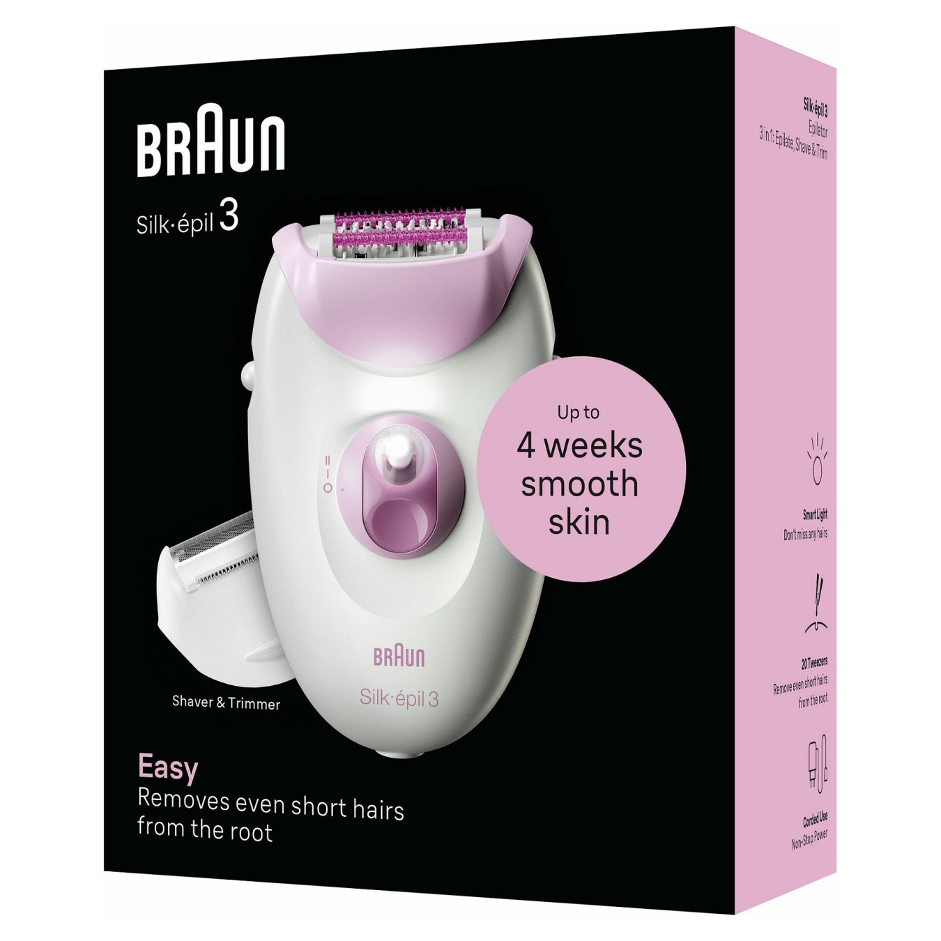 Braun Epilierer Silk-epil 3-031 — Buy in Cyprus with Fast Delivery