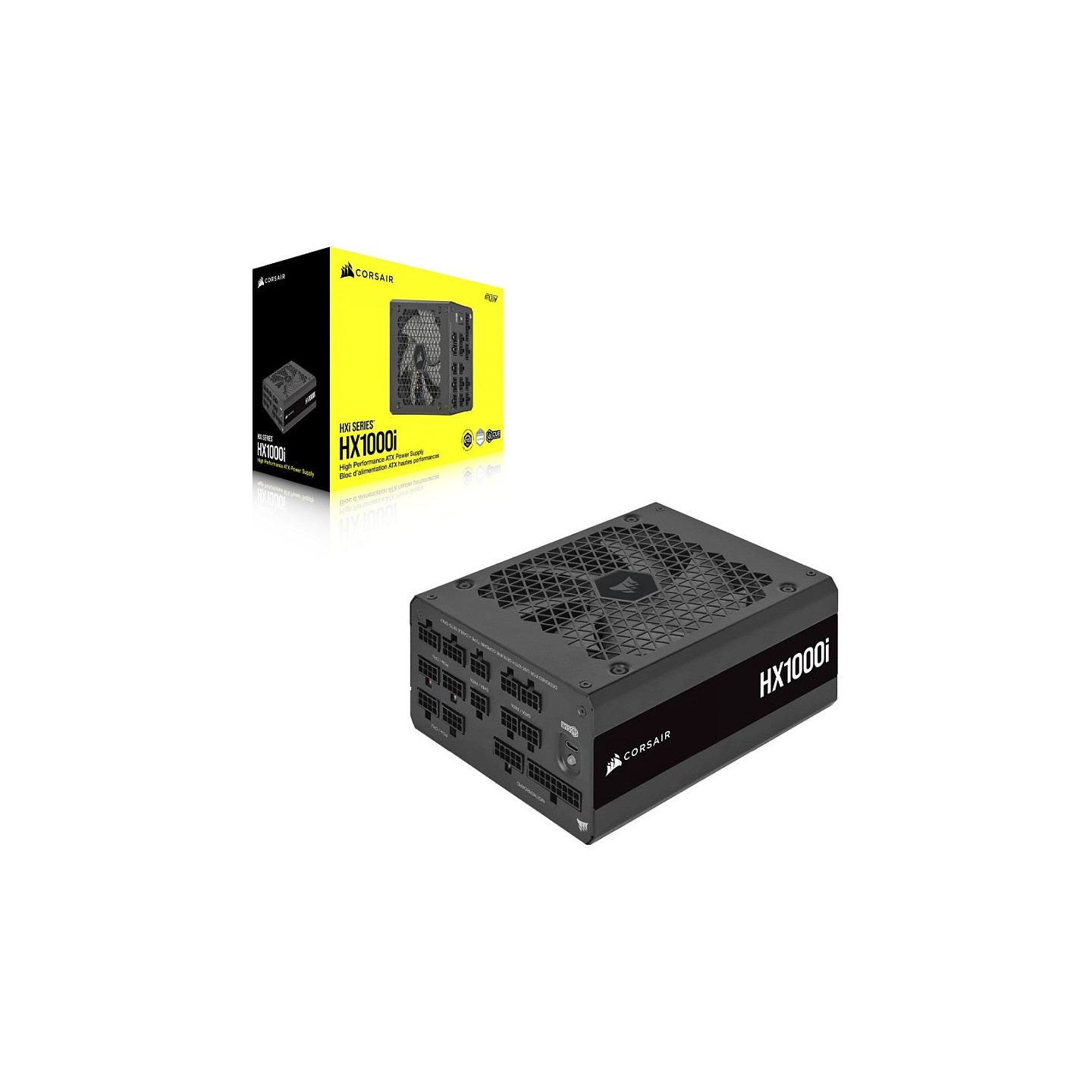 Corsair HX1000i 1000W 80+ Platinum Fully Modular ATX PSU (Boxed) — Buy in Cyprus with Fast Delivery
