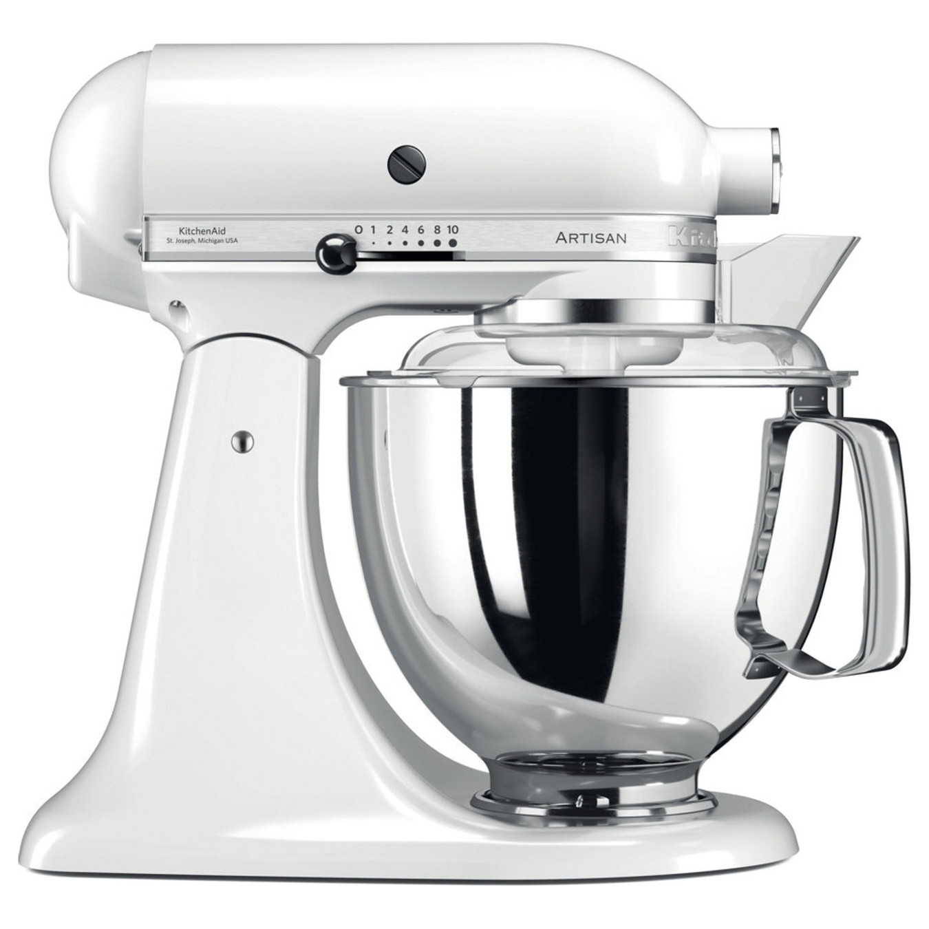 KitchenAid Küchenmaschine 300W - 5KSM175PSEAC Artisan weiß — Buy in Cyprus with Fast Delivery