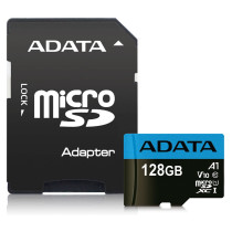 CARD Adata Premier microsdxc 128GB 100R 25W UHS-I Class 10 A1 V10 + Adapter — Buy in Cyprus with Fast Delivery