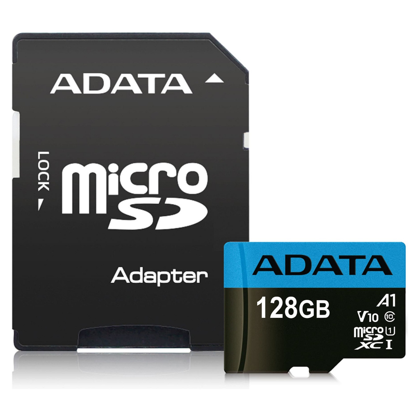 CARD Adata Premier microsdxc 128GB 100R 25W UHS-I Class 10 A1 V10 + Adapter — Buy in Cyprus with Fast Delivery