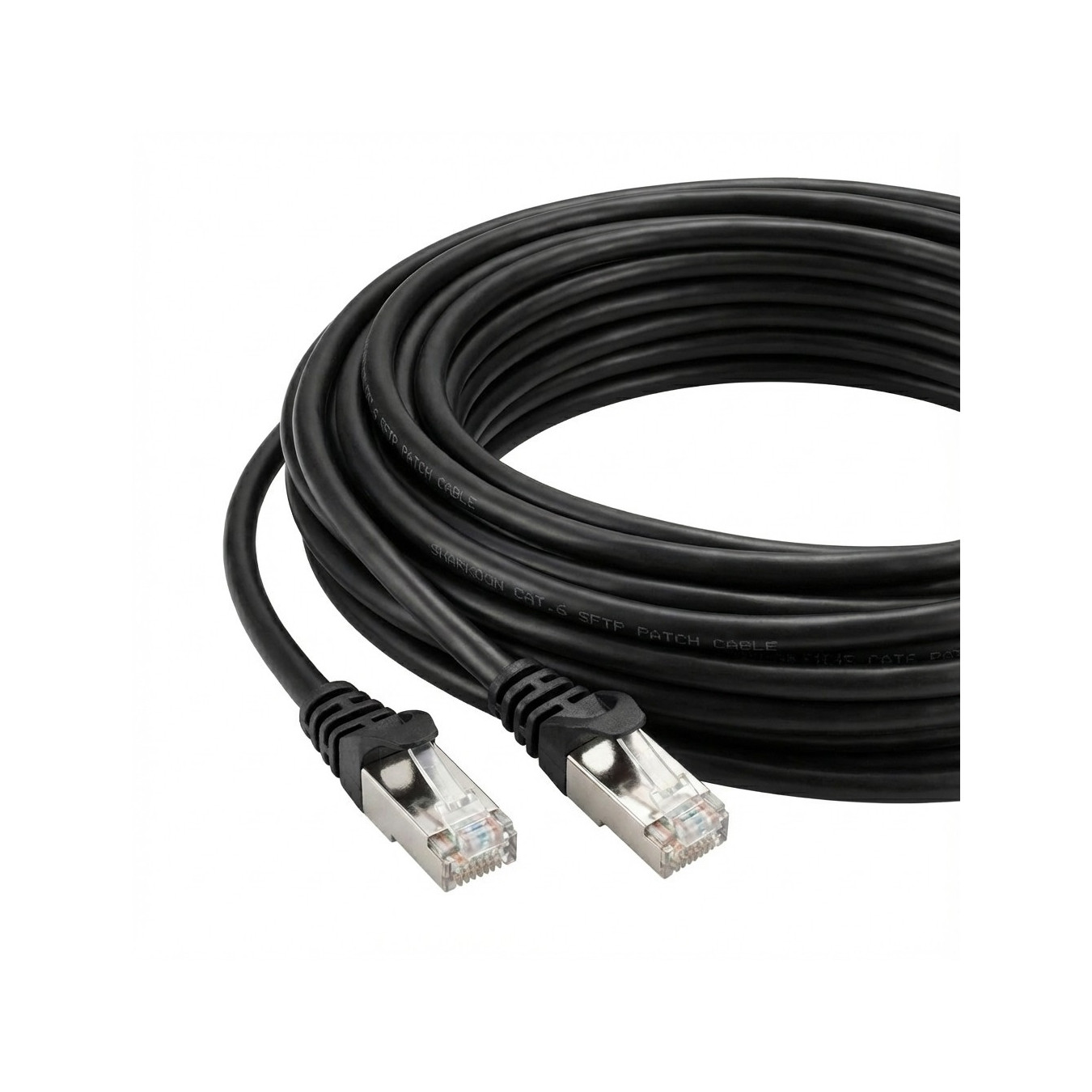 Sharkoon Patchkabel RJ45 Cat.6 SFTP (schwarz. 20 Meter) — Buy in Cyprus with Fast Delivery