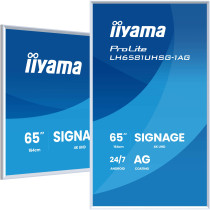 IIYAMA DS LH6581UHSG 163.9cm VA 24 7 65'' 3840x2160 2xHDMI 2xUSB USB-C — Buy in Cyprus with Fast Delivery