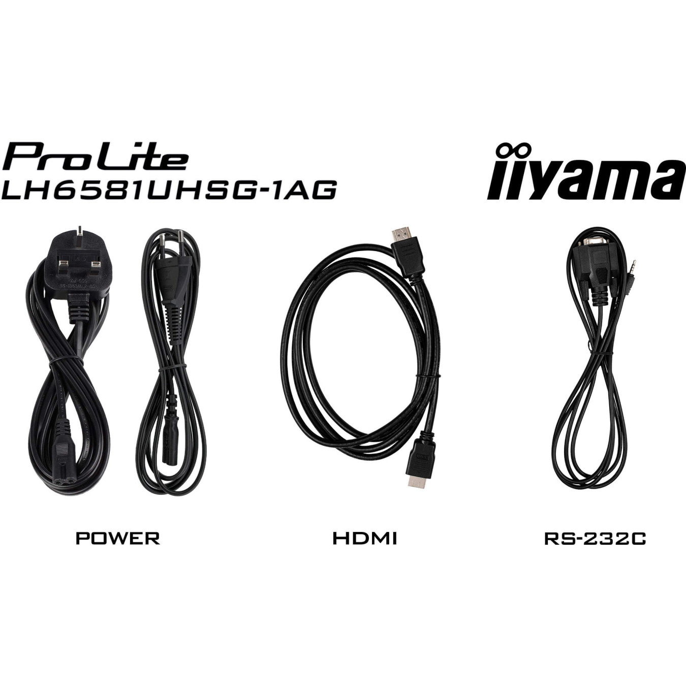 IIYAMA DS LH6581UHSG 163.9cm VA 24 7 65'' 3840x2160 2xHDMI 2xUSB USB-C — Buy in Cyprus with Fast Delivery