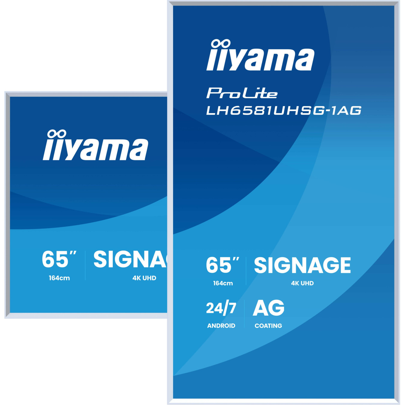 IIYAMA DS LH6581UHSG 163.9cm VA 24 7 65'' 3840x2160 2xHDMI 2xUSB USB-C — Buy in Cyprus with Fast Delivery