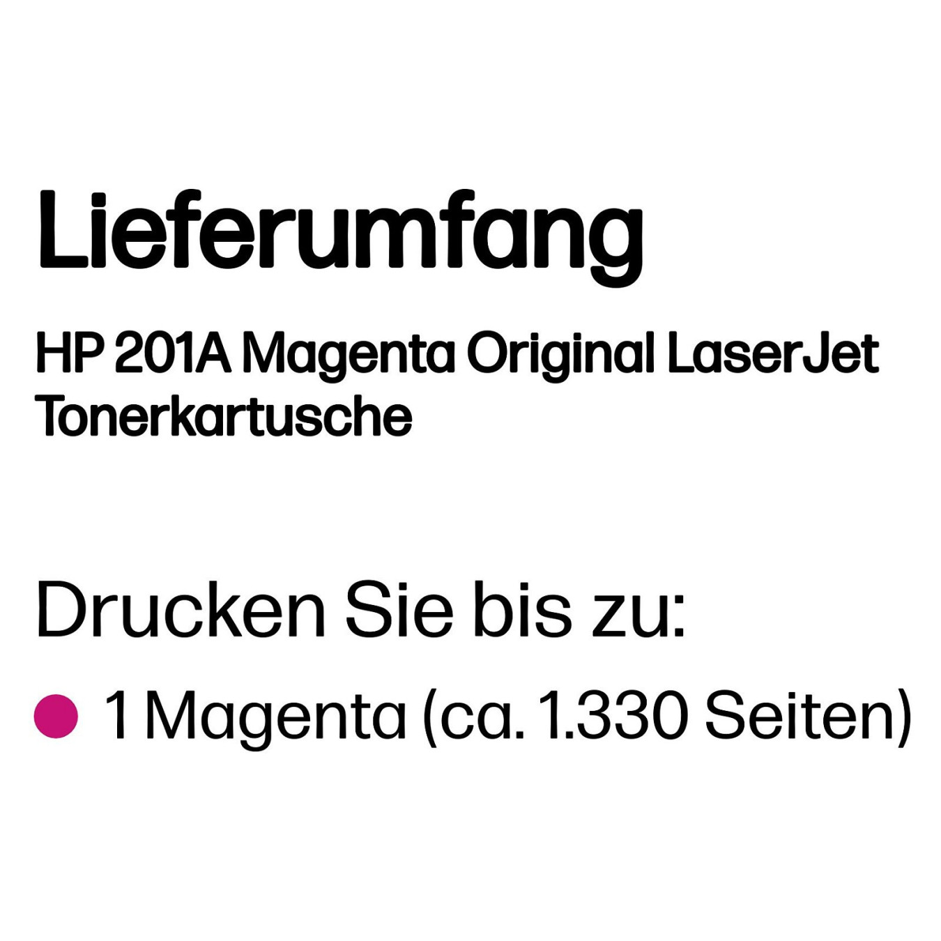 HP Toner 201A CF403A Magenta bis zu 1.330 Seiten ISO IEC 19798 — Buy in Cyprus with Fast Delivery