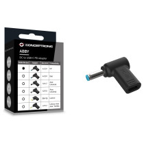CONCEPTRONIC USB-C PD100W- to HP 4.5x3.0mm Adap.18-20V sw — Buy in Cyprus with Fast Delivery