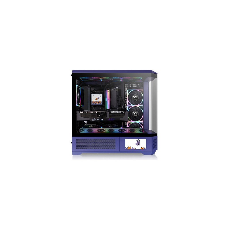 Thermaltake View 600 TG Future Dusk Full Tower PC Case - CA-11H-00FNWN-00 (Boxed) — Buy in Cyprus with Fast Delivery
