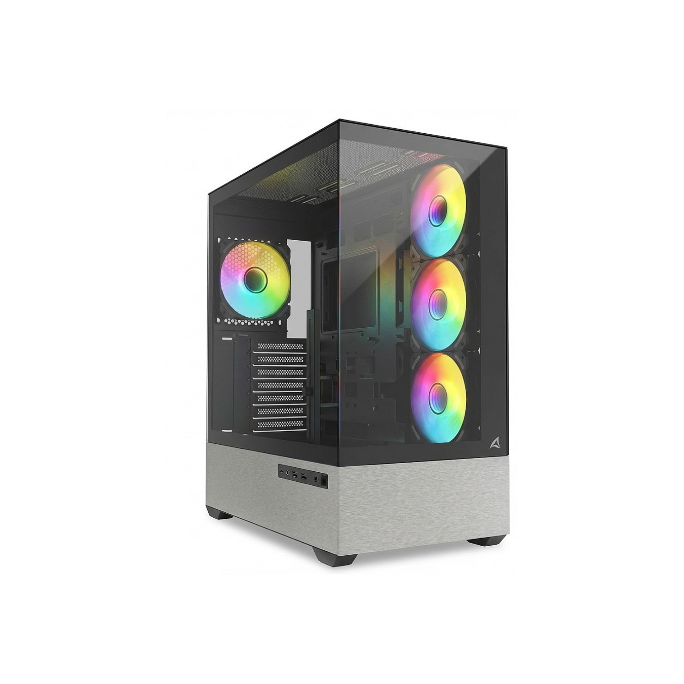 Sharkoon MK7 ARGB mATX 2xGlas schwarz — Buy in Cyprus with Fast Delivery