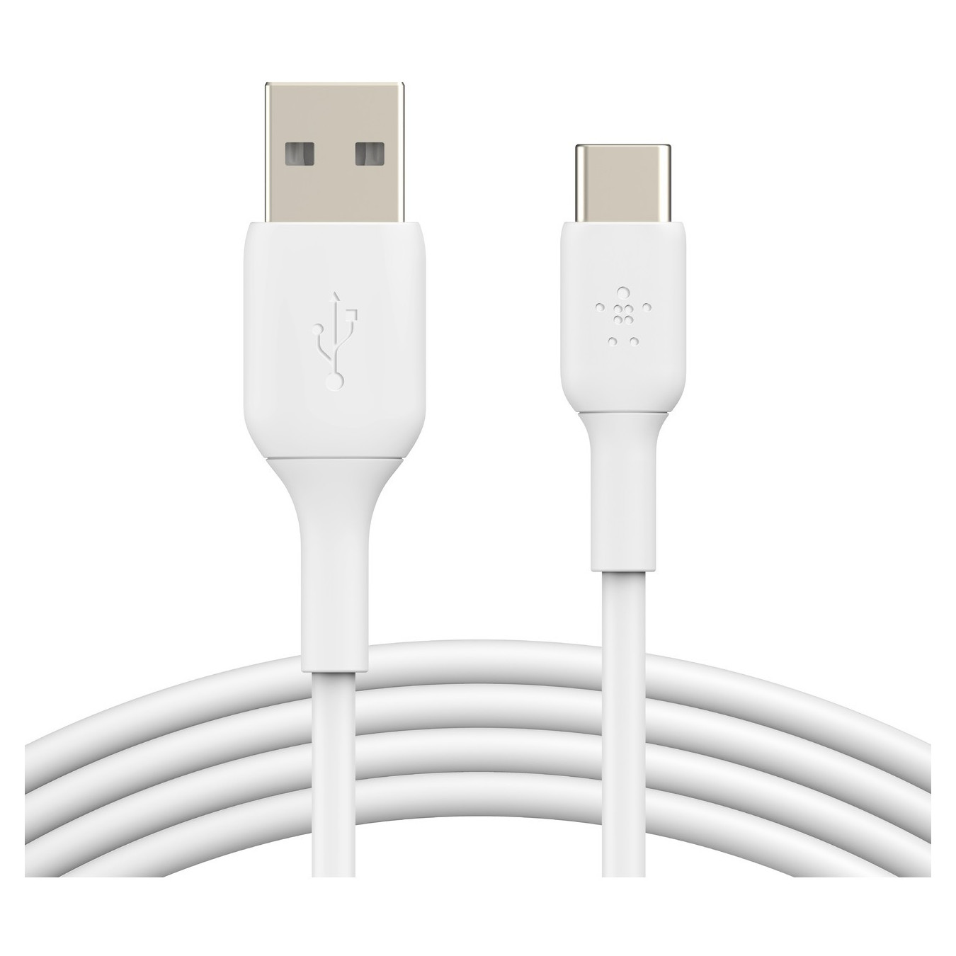 Belkin USB-C USB-A Kabel PVC. 1m. weiß — Buy in Cyprus with Fast Delivery