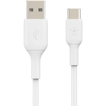 Belkin USB-C USB-A Kabel PVC. 1m. weiß — Buy in Cyprus with Fast Delivery